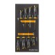 RUNTEC RT-HT313STD-7G Тележка инструментальная 7 полочная Standart серая с комплектом инструмента, 313 предметов (RT-HT313STD-7G)
