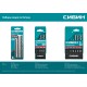 Набор сверл по бетону 8 шт: d 3-4-5-6-7-8-9-10 мм СИБИН 29112-H8