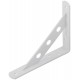 Уголок-кронштейн усиленный белый 150х125 мм (66101)