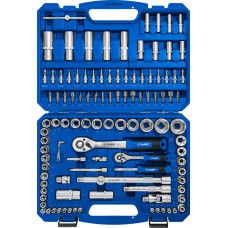 Универсальный набор инструмента 110 предм. А-110 (1/2 + 1/4) Профессионал ЗУБР 27635-H110