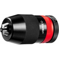 Патрон быстрозажимной высокоточный d 0–16 мм с фиксирующим кольцом для станков ЗУБР Профессионал 29088-16_z01