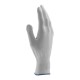 Перчатки Нейлон, ПВХ точка, 13 класс, белые, XL (67847)