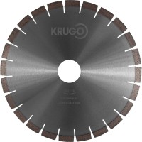Диск алмазный сенментный по граниту,бесшумный 350 x 40 x 3,4x 60 x 15mm KRUGO (BSG14B)