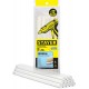 Стержни клеевые универсальные Cristal, 11 х 200 мм, 12 шт, прозрачные STAYER Professional 0682-12