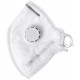 Полумаска фильтрующая, FFP1, складная, 4-х слойная, с клапаном (12291)
