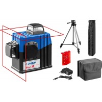 Лазерный нивелир КРЕСТ 2D №2, 20 - 70 м ЗУБР Профессионал 34907-2