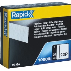 Закаленные супертвердые гвозди тип 23Р, 20 мм, 1000 шт RAPID 5001359