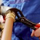 Клещи переставные 250 мм, зев 50 мм, хром, обливные ручки COBRA KN-8703250