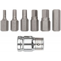 Набор бит 6-гранных 7 шт. CrV (57807)