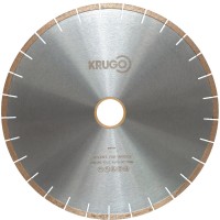 Диск алмазный сегментный по мрамору, бесшумный 400 x 40/42 x 3,4 x 60 x 10mm KRUGO (BSM16A)