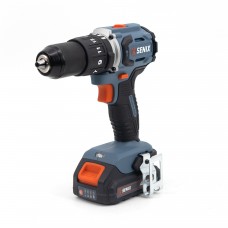 Ударная дрель-шуруповерт, 60 Нм, 1х4Ач, ЗУ, кейс X2 20В