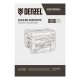 Генератор бензиновый PS 80 E-3, 6.6 кВт, 400 В, 25 л, электростартер Denzel (946954)