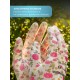 GRINDA COMFORT, S (7), садовые перчатки с прозрачным полиуретановым покрытием, розовые, 13 класс (11291-S_z01)