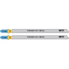Полотна по металлу, HSS, фрезерованные, волнистые зубья, 132/106/2 мм (T318B), 2 шт. (40968)