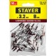 Заклепки алюминиевые Color-FIX, 3.2 х 8 мм, темно-красный, 50 шт STAYER Professional 3125-32-3005