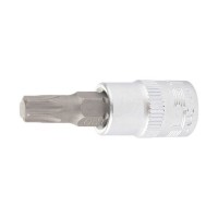 Головка с битой вставкой SL4, квадрат 1/4, CrV Stels (13807)