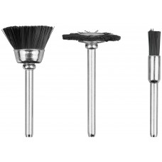 Корщетки нейлоновые, набор 3 шт (36905)