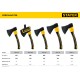 Топор кованый 600/800 г, с чехлом, 350 мм FIBERGLASS Professional STAYER 2062-06P