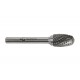 GARWIN INDUSTRIAL 900605-12*22*66 Борфреза овальная 12x22x66 мм, VHM, DC, форма E (серия 900605)
