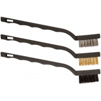 Корщетки мини, набор 3 шт., сталь/нейлон/латунь, 175 мм (38452)