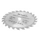Пильный диск по дереву, 190 х 20 мм, 24 зуба, кольцо 16/20 Matrix Professional (73213)