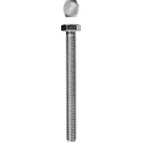 Болт M12 x 120 мм, кл. пр. 5.8, цинк, 5 кг, ГОСТ 7798-70 ЗУБР 303080-12-120