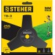 Нож для триммера 255 мм, 3T TB-3 STEHER 75130