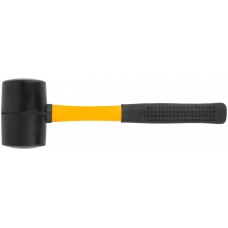 Киянка резиновая, фиберглассовая ручка 65 мм ( 680 гр )