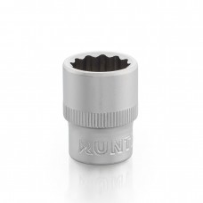 RUNTEC RT-H38S13D Головка торцевая RUNTEC CrV, 12PT, 3/8