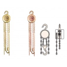 Таль ручная с цепью (16т) искробезопасная, сплав BeCu 308-1014, HORTZ