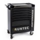RUNTEC RT-HT313PR7 Тележка инструментальная 7 полочная Performance с комплектом инструмента, 313 предметов (RT-HT313PR7)