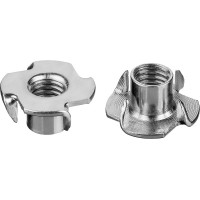 Врезная гайка M8 x 11 мм, цинк, 5 кг ЗУБР DIN 1624 303780-08
