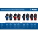 Перчатки комбинированные FLEX р.XL (10), синие, работа с сенсорными экранами ЗУБР Профессионал 11477-XL