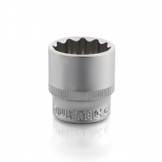 RUNTEC RT-H38S19D Головка торцевая RUNTEC CrV, 12PT, 3/8