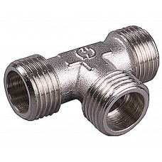 GENERAL FITTINGS наружная резьба 1/2?, никель, тройник (51051-1/2)