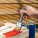 Кисть плоская Евро 2, натуральная щетина, пластмассовая ручка MTX (83063)