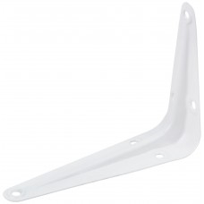 Уголок-кронштейн белый 75х100 мм (0,7 мм) (66001)