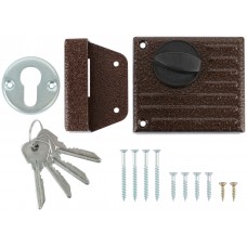 Замок накладной Зенит ЗН1-2, медь (66940)