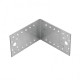 Крепежный уголок 1.7 мм, КU 105 x 105 x 65 мм Сибртех (46407)