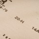 Шкурка на тканевой основе, зернистость № 20, 800 мм х 30 м, БАЗ (75224)