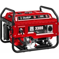 Генератор бензиновый 3300 Вт с электростартером ЗУБР СБ-3300Е