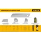 Лезвия сегментированные 18 мм, 10 шт Professional STAYER 0915-S10