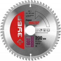 Пильный диск по алюминию Мультирез, 200 х 32 мм, 60Т ЗУБР 36916-200-32-60