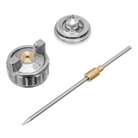 Комплект для краскораспылителя 57325 : сопло 1 мм, игла, форсунка Matrix (57391)