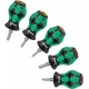 Набор отвёрток коротких Kraftform 5 пр., SL 0.6x3.5x25/0.8x4.0x25/1.0x5.5x25, PH 1x25/2x25 Stubby Set 1 WE-008870