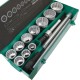 Набор торцевых головок 1, 12 гр., 14 пр., 36-80 мм, GARWIN PRO, 644040-12