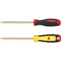 Отвертка Torx Т50*300 мм (общ.427мм) искробезопасный сплав AlCu 264A-1016, HORTZ