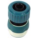 Быстросъемный соединитель COMFORT-PLUS 3/4, из ABS-пластика с TPR, для шланга RACO 4248-55235C