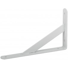 Уголок-кронштейн усиленный белый 250х150 мм (66085)