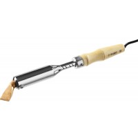 Электропаяльник Ceramic PRO 200 Вт, клин, высокомощный, деревянная рукоятка ЗУБР 55303-200